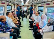 Bamsoet Dampingi Presiden Jokowi Resmikan LRT Jabodebek