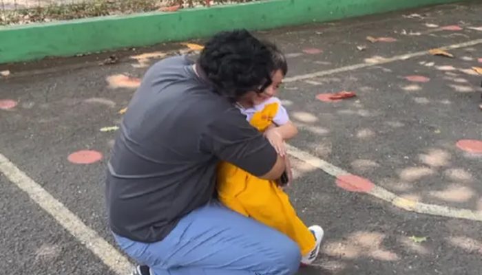 Begitu Bebas dari Rutan Cipinang Ammar Zoni Jemput Anak Sekolah