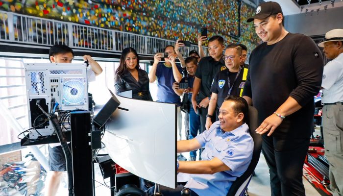 Bamsoet Bersama Menpora Resmikan P1 Digital Motorsport