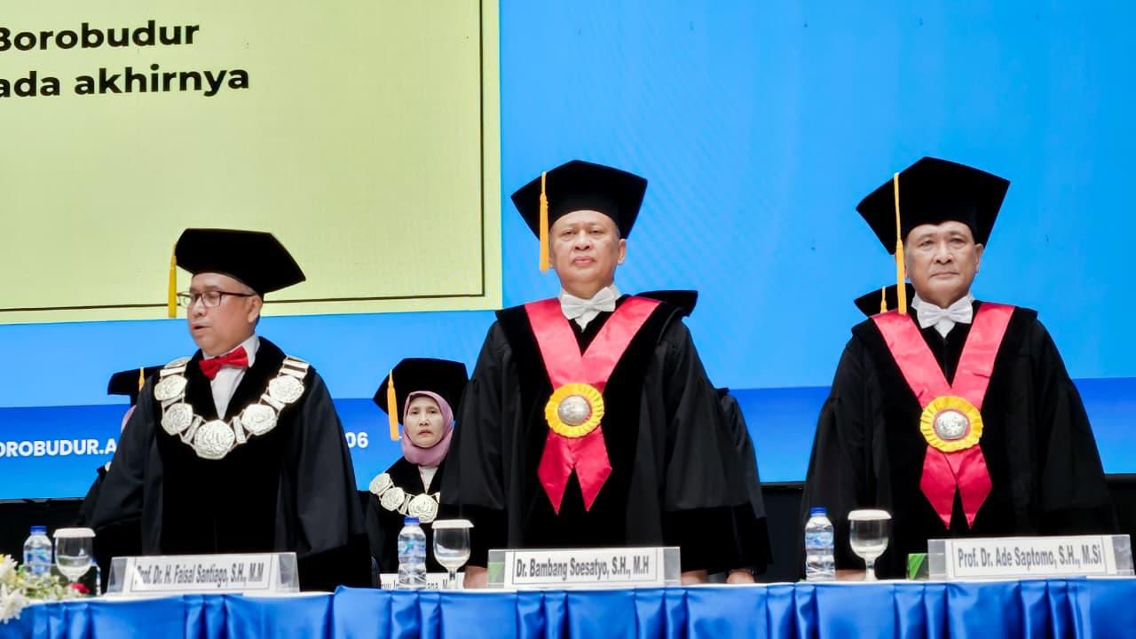 Bamsoet: Wisuda Jadi Tonggak Lahirnya SDM Unggul Menuju Indonesia Emas 2045