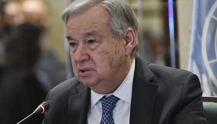 Sekjen PBB Antonio Guterres mengutuk serangan di markas UNIFIL Lebanon. (ANADOLU AGENCY)