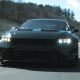 Ford Mustang GTD Competition melesat di tikungan sirkuit Nürburgring Nordschleife dalam uji coba rekor kecepatan.