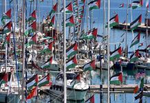 Militer Israel Cegat Kapal Kemanusiaan Global Sumud, Ratusan Aktivis Terdampar di Tengah Badai Kapal kemanusiaan Global Sumud Flotilla yang membawa bantuan untuk Gaza diadang oleh armada angkatan laut di perairan internasional.