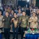 Bambang Soesatyo memberikan sambutan pada peluncuran buku Penguatan Koperasi Merah Putih di Parle Senayan, Jakarta.