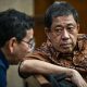 Suasana sidang pembacaan vonis kasus korupsi tata kelola minyak mentah Pertamina di PN Jakarta Pusat dengan terdakwa Alfian Nasution.