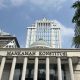 Suasana ruang sidang pleno Mahkamah Konstitusi RI saat agenda pengucapan putusan pengujian materiil undang-undang.