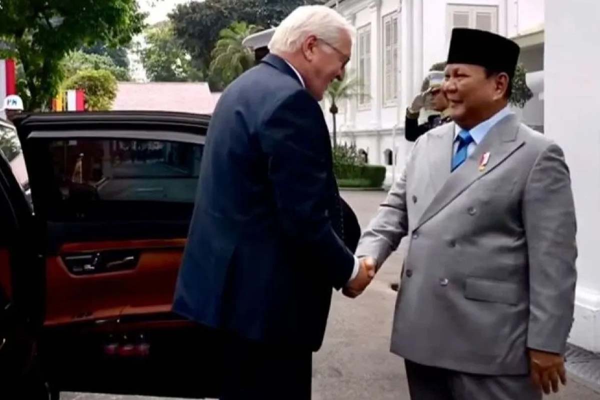 Sambut Presiden Jerman di Istana Merdeka, Presiden Prabowo Desak Berlin Lebih Aktif dalam Diplomasi Global
