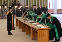 Ketua MA Lantik 9 Ketua Pengadilan Tinggi Agama: Jabatan Bukan Mahkota Kekuasaan untuk Cari Untung!